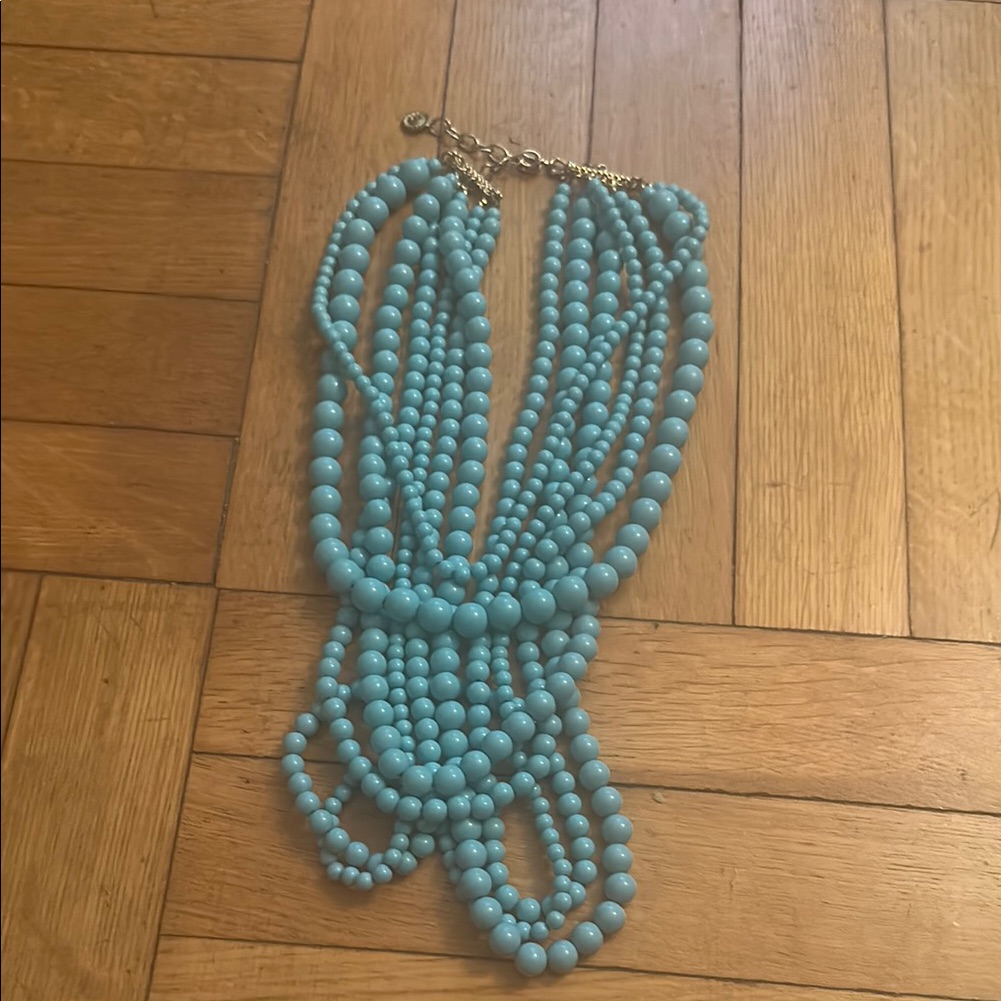 RJ Graziano Turquoise Beaded Necklace 50$
